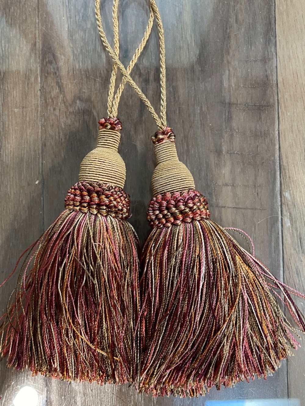 New Set of 2 Large Tassels
